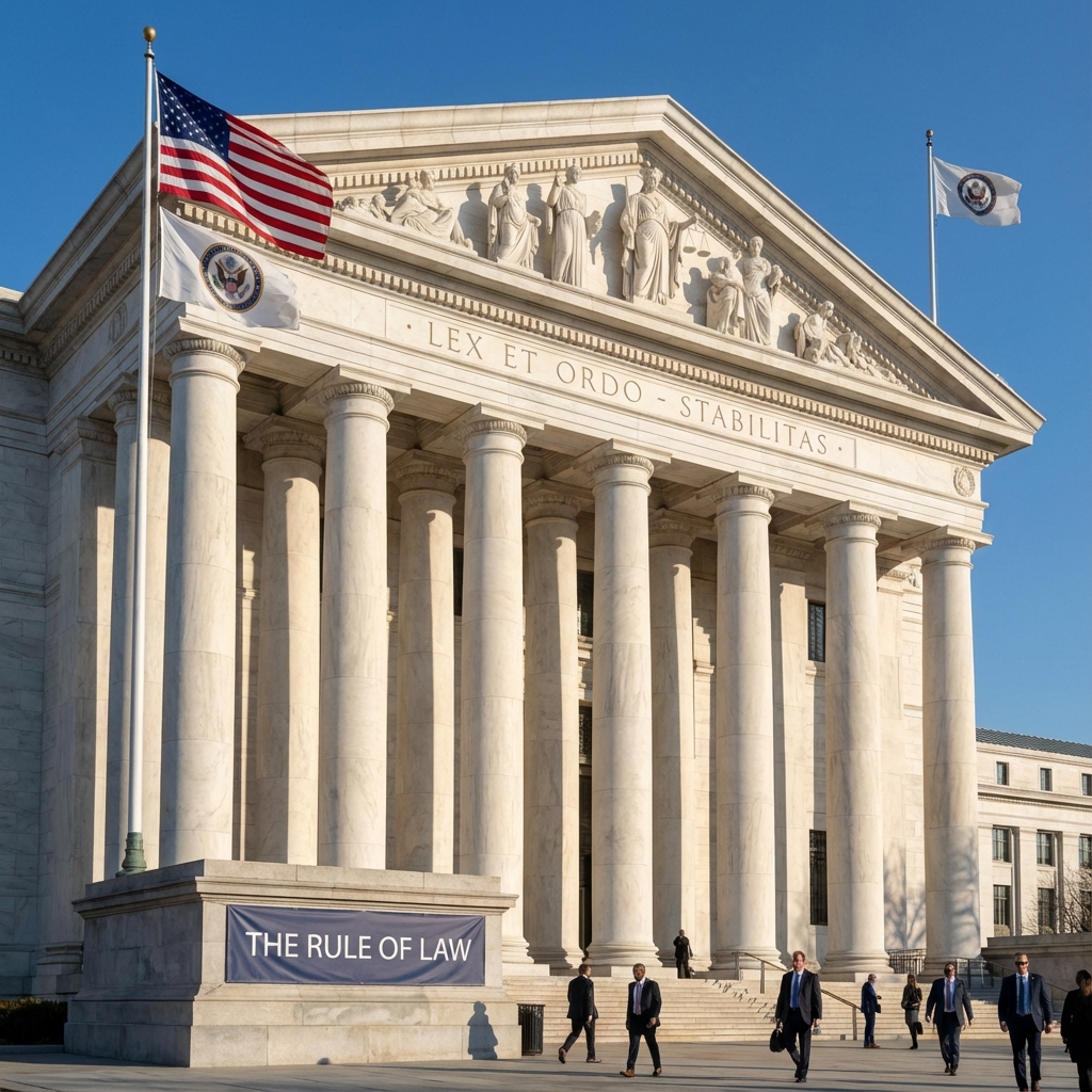 Colleagues meeting to illustrate regulatory and government affairs